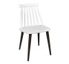LAVIDA Chair Metal Black/PP White