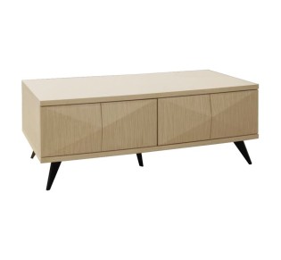 CRONOS Coffee Table 4 Drawers 120x67x45cm Natural