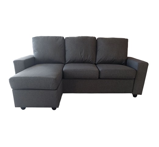 PORTLAND Reversible Corner Sofa Grey