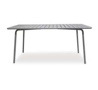 BRIO Slat Table-Pro 160x90cm / Metal Cool Grey 4C
