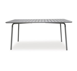 BRIO Slat Τραπέζι-Pro Κήπου - Βεράντας 160x90cm / Μέταλλο Βαφή Cool Grey 4C 2