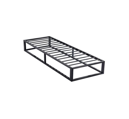 UNDERLAY Metal 90x200cm Black with Metal Slats
