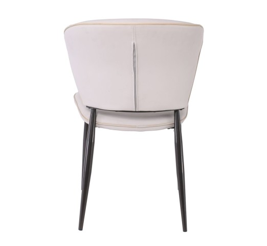 DIMA Chair Metal Black Paint / PU Grey