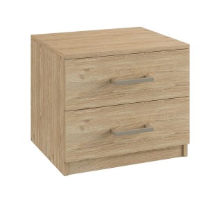 DEVON Bedside 2-Drawers 48x40x41cm Sonoma 2