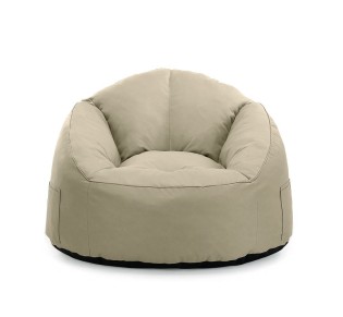 JAZZ Lounger Bean Bag Sand - Taupe / 100% waterproof