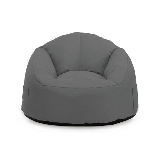 JAZZ Lounger Bean Bag Dark Grey 100% waterproof