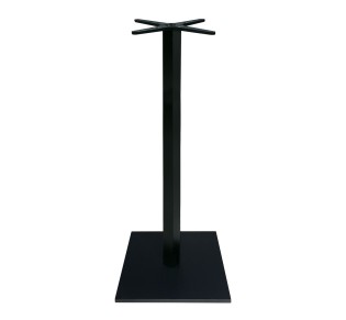 PRATO-W BAR Table Base 45x45xH93cm Adjustable feet 12,5kg / Steel - Black