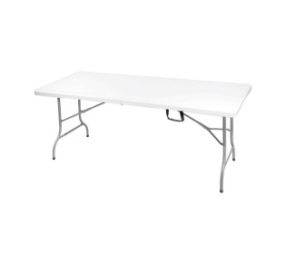 BLOW Catering Folding-In-Half Table 180x74cm White