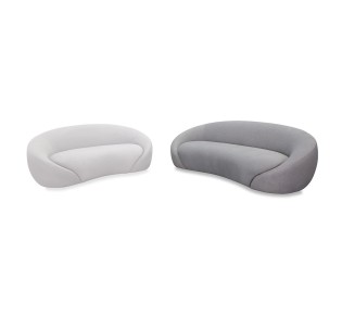 RAMON 3 Seater Sofa / Grey Fabric