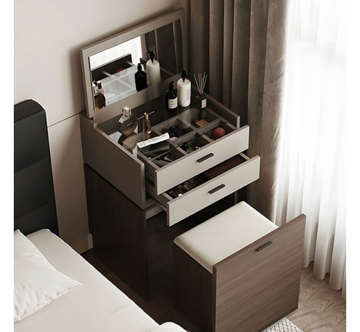 VANITY Dressing Table / Sonoma Oak - Cream