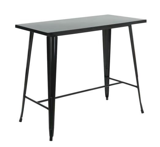 RELIX Bar Table 120x60cm / Metal Black