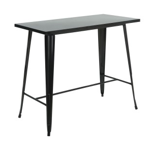 RELIX Bar Table 120x60cm / Metal Black 2