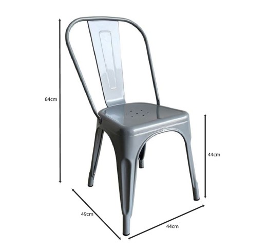 RELIX Chair / Metal Grey