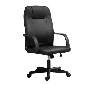 BF1010 Manager Armchair / Black PVC 2