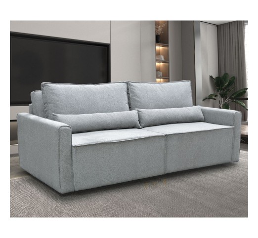 LIDRA Sofa - Bed 3 Seater / Fabric Grey