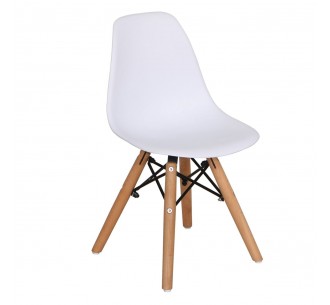 ART Wood Kid Chair / PP White