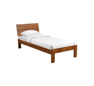 CAPITAL Bed for Mattress 90x200cm / Acacia - Natural Finish