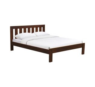SOHO Bed for Mattress 150x200cm / Sheesham - Walnut Finish 2
