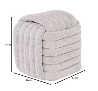 TAB Stool Fabric / Sandy Grey