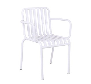MODIAL Armchair Metal White