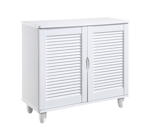 Παπουτσοθήκη με 2 Πόρτες 77x33x70cm / Απόχρωση Άσπρο
