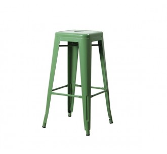 RELIX Bar Stool Metallic Green