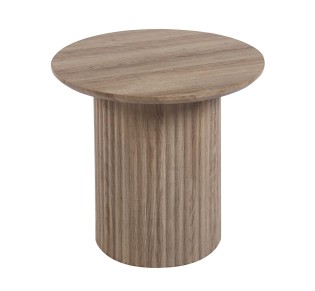 DIAZ 2pcs Set Coffee Tables Ø50cm & Ø80cm / MDF - Sonoma