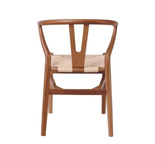 LIMA Chair Walnut / Seat Paper Rope Natural