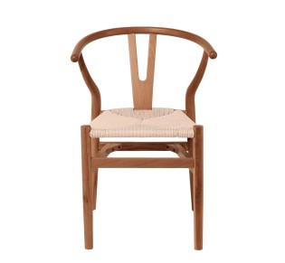 LIMA Chair Walnut / Seat Paper Rope Natural