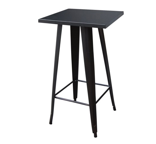RELIX Bar Table 60x60cm / Metal Black