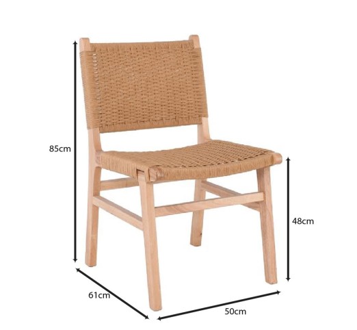 COMO Chair / Natural - Paper Rope