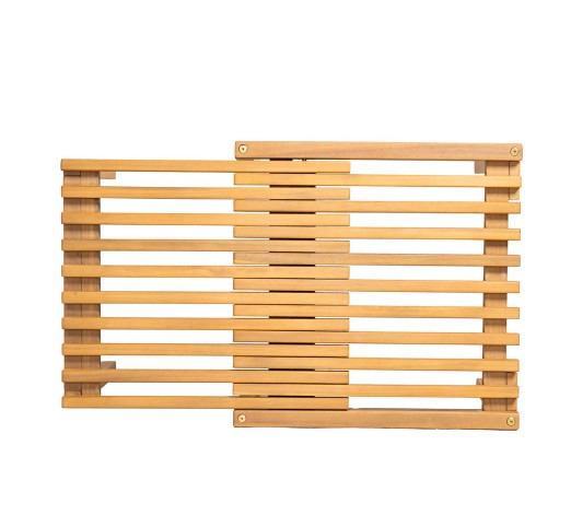 COZY Extendentable Side Table 50+30x50cm / Acacia Natural