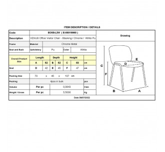 VENUS Chair / Chromed Frame... 2