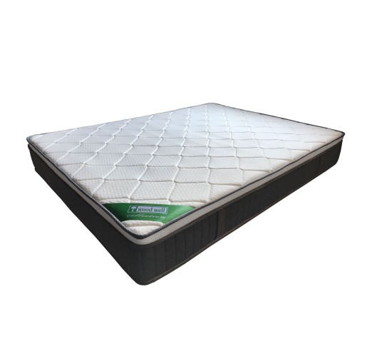 MATTRESS 90x200xH25cm Pocket Spring - Reinforced edge / 1-side - Roll Pack (4)