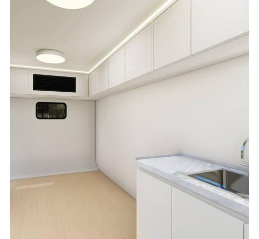 APPLE Cabin Capsule House 13m2 με 1 υπνοδωμάτιο 580x225x245cm