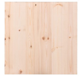 TABLE TOP 80x80cm - 40mm / Pine - Raw