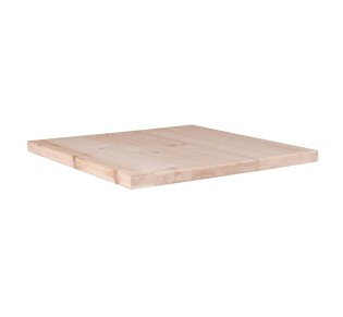 Επιφάνεια Τραπεζιού από Ξύλο Πεύκου 80x80cm - 40mm / Άβαφο