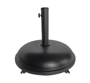 CONCRETE Umbrella / Base 35kg Black with castors