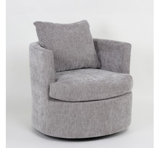 ORBITA ARMCHAIR SWIVEL GREY...