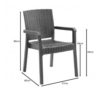 LORA Pro Armchair / PP - UV... 2