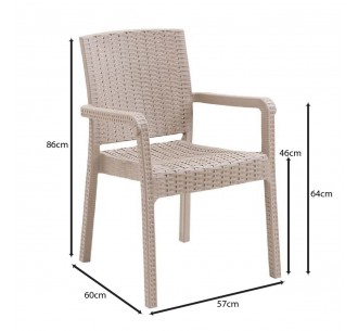 LORA Pro Armchair / PP - UV... 2