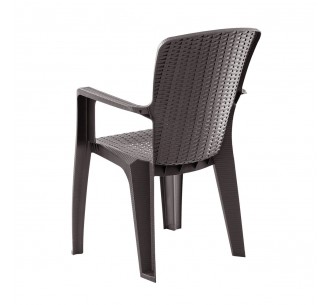 SIDE Armchair / PP - UV Brown 2