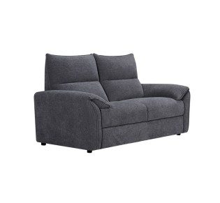 DALLAS 2-Seater Sofa Grey Fabric