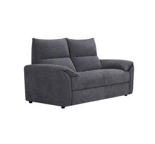 DALLAS 2-Seater Sofa Grey Fabric 2