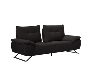 SELENA 2-Seater Sofa / Anthracite Fabric