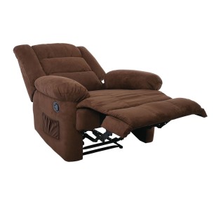 JULIA Massage - Relax Armchair / Fabric Brown