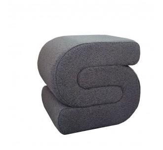 BAGEL STOOL GREY LIGHT...