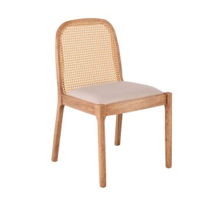 HENLEY Chair / Natural - Fabric Sand Beige 2