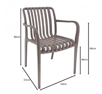 MODA-H Stackable Armchair /... 2