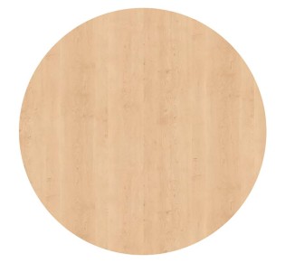 TABLE TOP Contract Sliq Supreme Ø60cm - 16mm / Maple